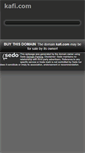 Mobile Screenshot of kafi.com